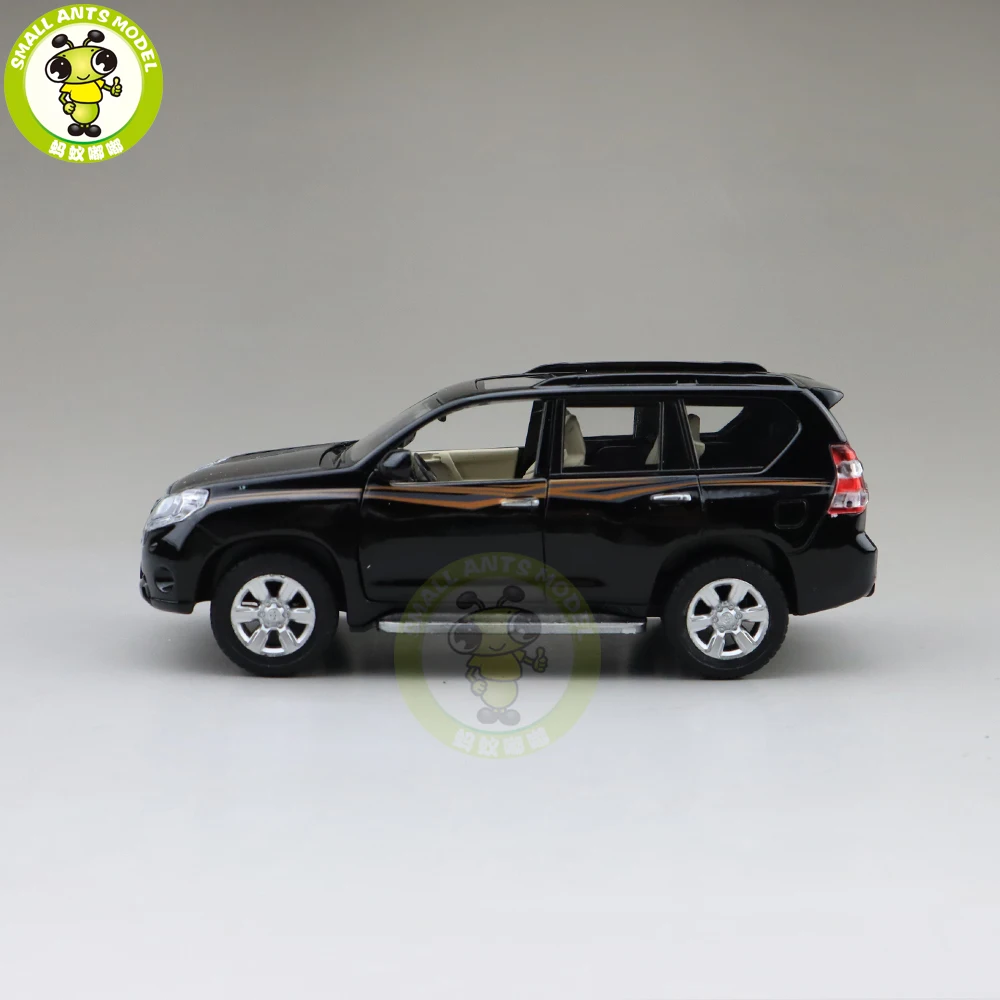 1/32 Land Cruiser Prado литая под давлением модель автомобиля SUV игрушки для детей Детское звуковое освещение Вытяните назад подарки коллекция хобби