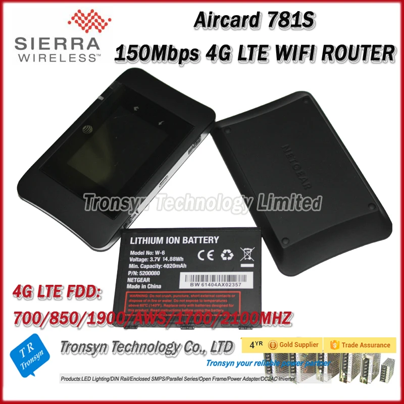 Sierra Wireless AirCard 781 S 150 Мбит/с 4G LTE Мобильная компиляция java-приложений точку доступа Wi-Fi Поддержка Южной Америке и Северной Америке