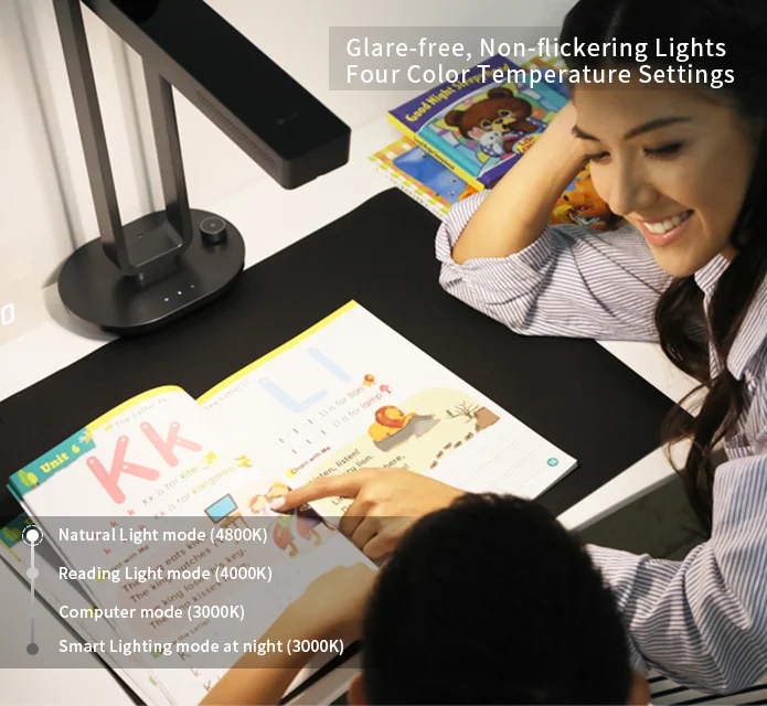 Aura 14MP Smart Book& Document Scanner с технологией AI для 187 языков OCR Поддерживается инновационная лампа без бликов бесплатное приложение