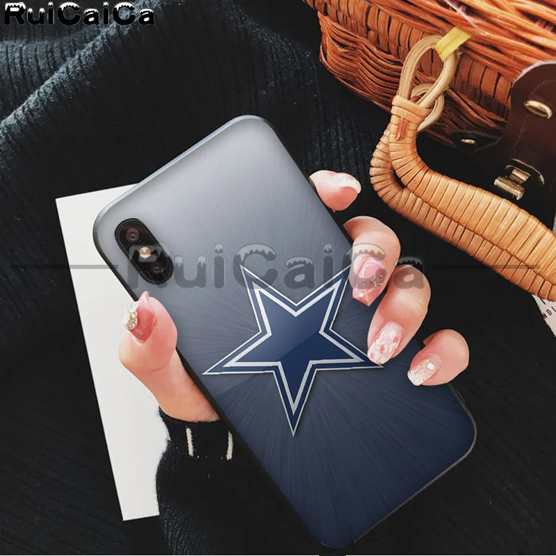 A3 RuiCaiCa dallas cowboys DIY красивые аксессуары для телефонов, чехол для iPhone X XS MAX 6 6S 7 7plus 8 8Plus 5 5S XR - Цвет: A3