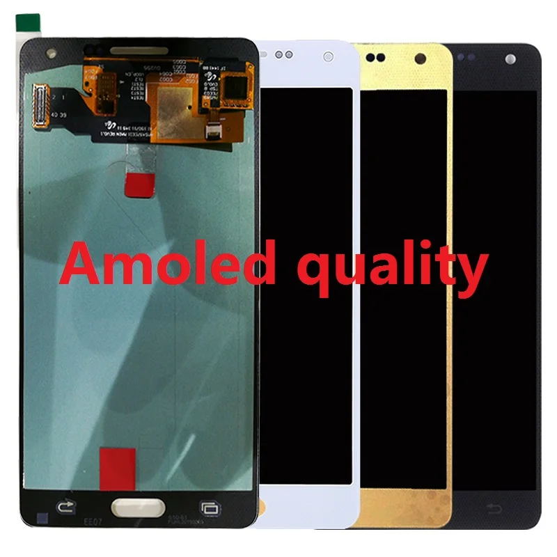 Super Amoled дисплей для Samsung Galaxy A5 A500 A500F A500FU A500M ЖК экран сенсорный дигитайзер сенсор в