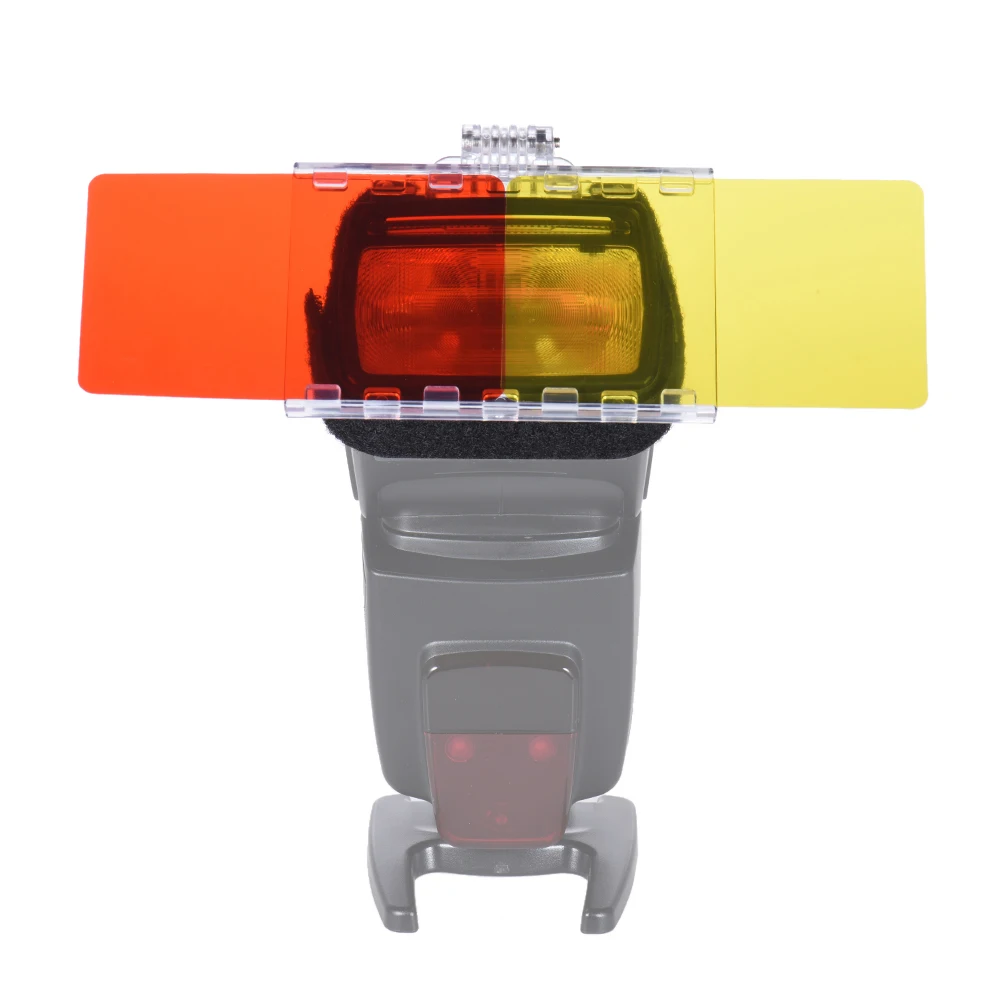 Фотовссветильник шка FalconEyes с цветным гелевым фильтром Speedlite серебряным