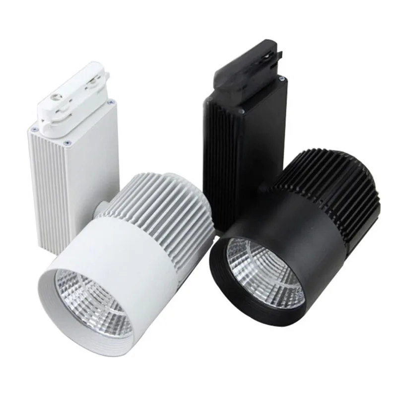 JLAPRIRA LIGHTING 2 шт./лот 30 Вт черный/белый корпус 80Ra COB Светодиодная ДОРОЖКА 24 градусный