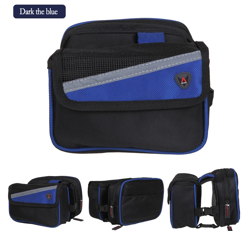 Передний Руль Велосипеда Сумка на раму велосипеда водонепроницаемый органайзер