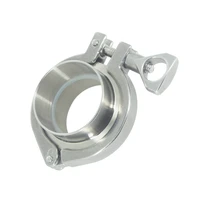 stainless steel ss304 od 51mm 2 flange weld ferrule set pife gasket tri clamp clover pipe fittings set