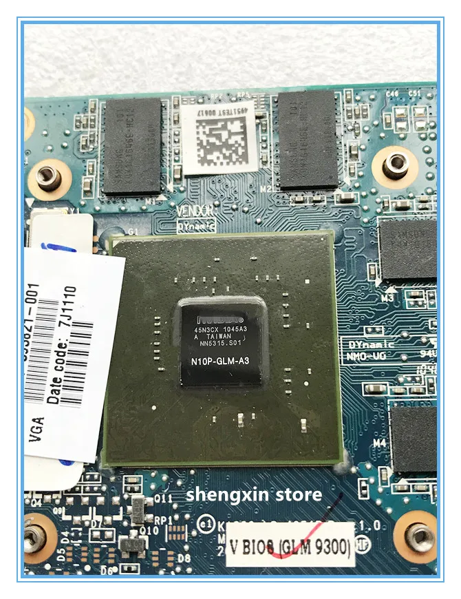 Видеокарта FX880M FX 880M фотографическая карта памяти 595821 001 1 ГБ для HP elitebook 8540w 8540p тест