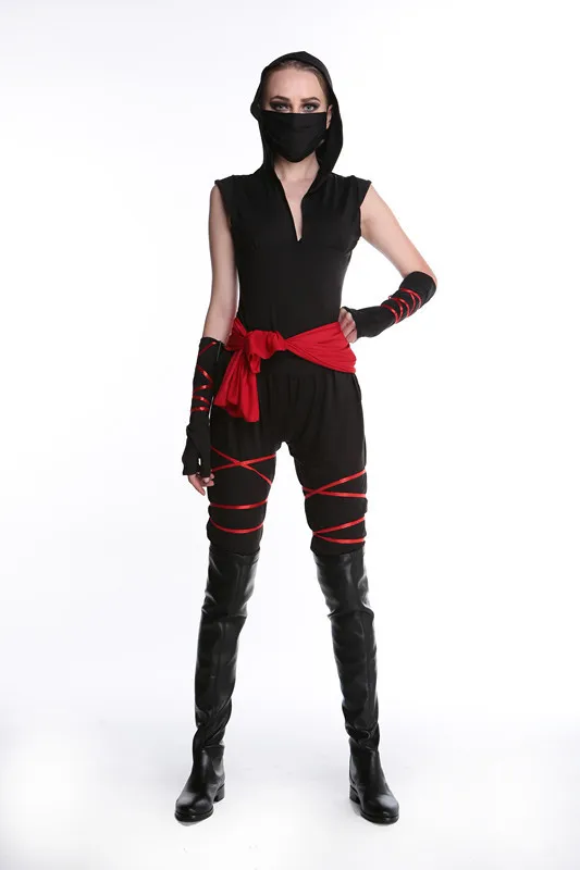 2020 новый костюм для косплея Ниндзя на Хэллоуин вечерние платья сцены Забавный