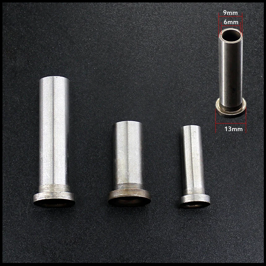 

6mm ID 9mm OD 70mm/75mm/80mm/90mm/100mm Legnth Spool Press Tool Mold High Precision Equal Height Shoulder Guide Bushing Sleeve