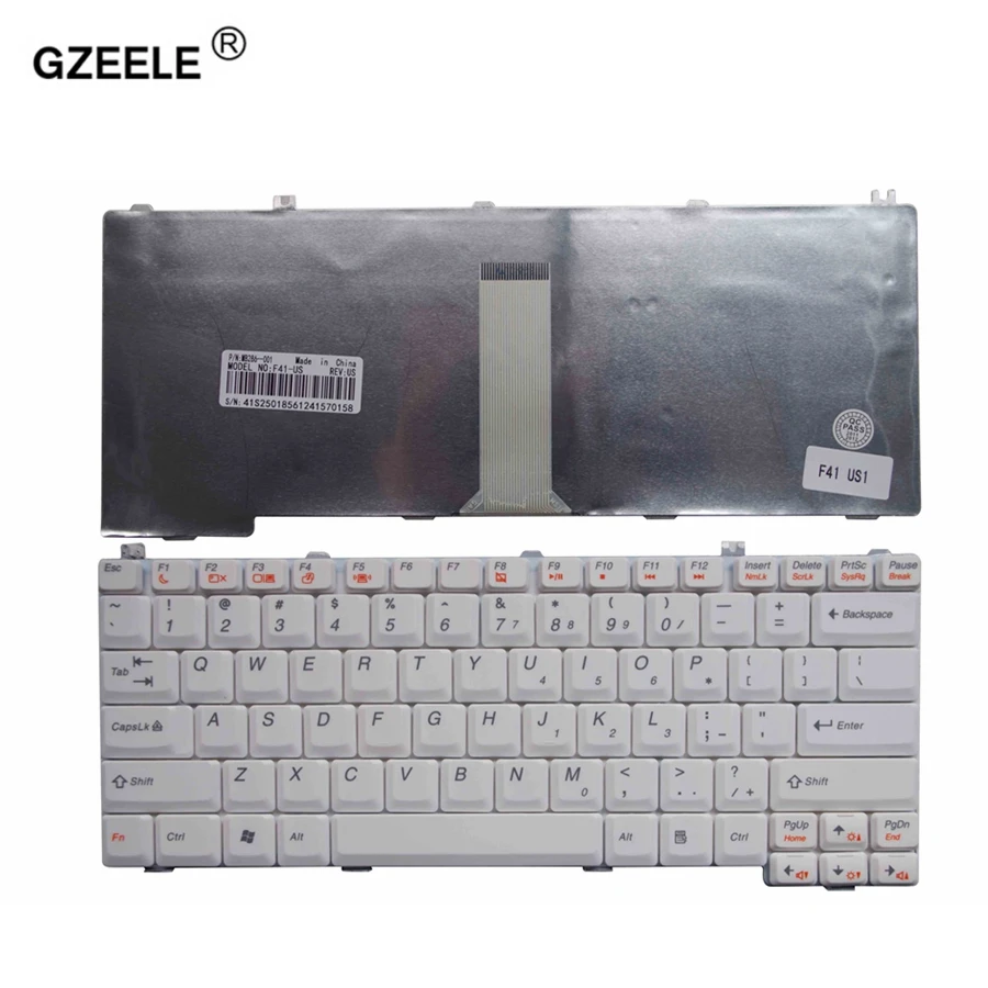 

GZEELE US laptop keyboard FOR LENOVO F41A Y330 E23 E42T 15303 L3000 C640 N100 C200 C100 y730 Y710 replace keyboards