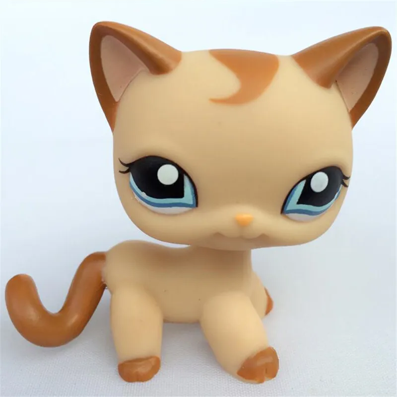 Lps игрушки для домашних животных кошка стоящая редкая маленькая собака колли