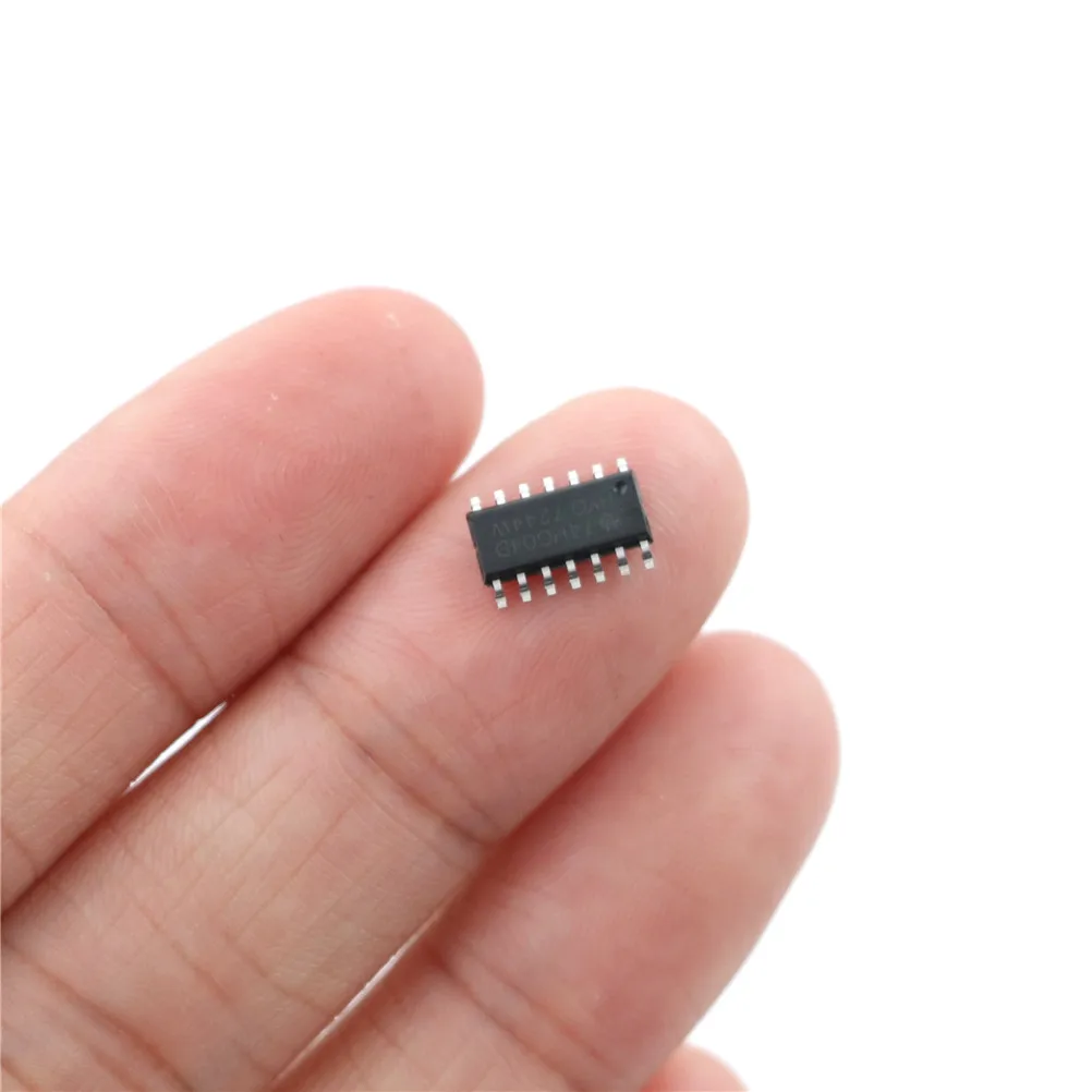 20 шт. HUXUAN 74HC04D SOP14 74HC04 SOP SN74HC04DR SMD IC новый и оригинальный IC|Регуляторы