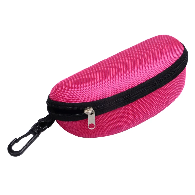 Портативный Футляр для солнцезащитных очков легкий футляр на молнии с карабином