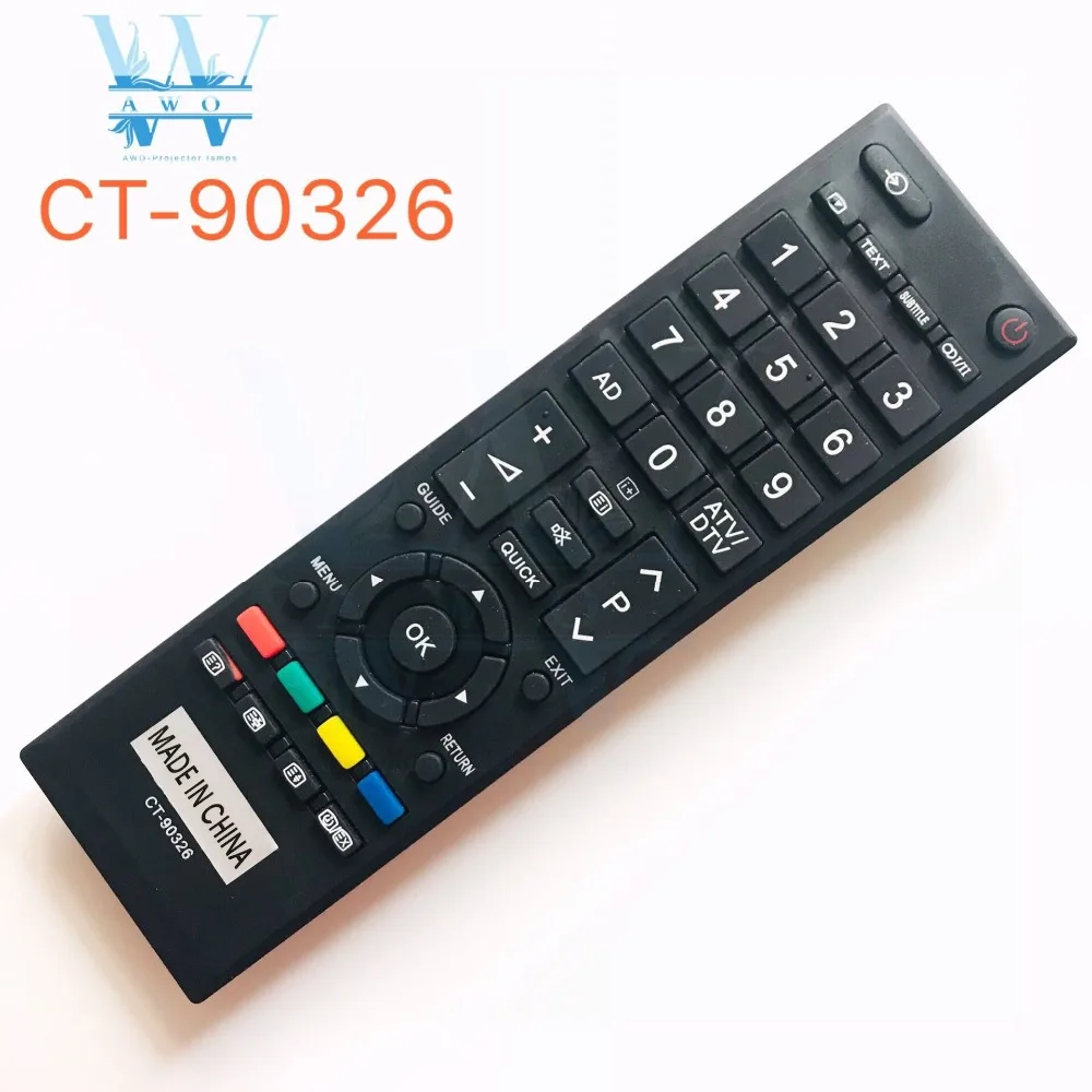 Новый CT 90326 Smart LED TV пульт дистанционного управления для TOSHIBA 90380 90336|Пульты ДУ| |