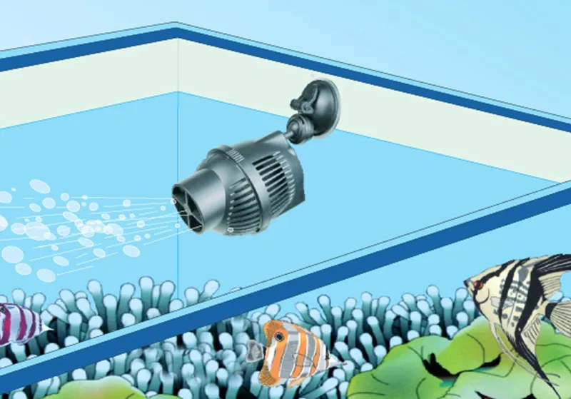 Аквариум Wavemaker с одной головкой водяной насос присоской костюм для морская