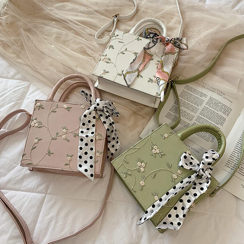 DORANMI шарф женская сумка 2019 кожаная квадратная через плечо Bolsos Mujer PJ149 | Багаж и
