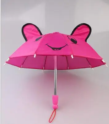 3 вида цветов Выберите кукольный Зонт аксессуары подходит для 43 см/17 дюймов baby