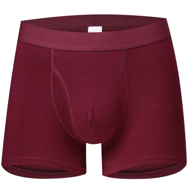 6Pcs/Bag Lycra Cotton Softness Boxer Shorts Mens Open Side Design Knickers Male Comfortable And Fitting Underpants
