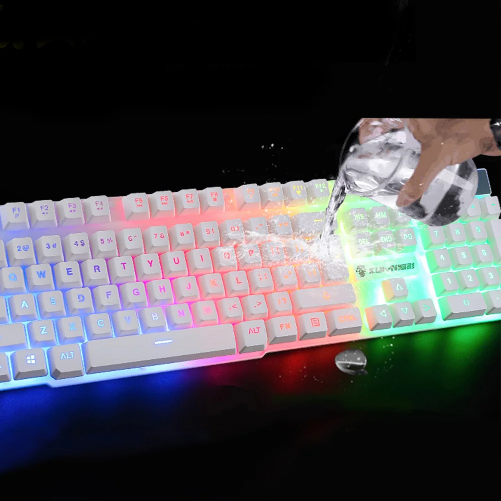 Для портативных ПК Combo офис Радуга подсветка настольных игр USB прочный