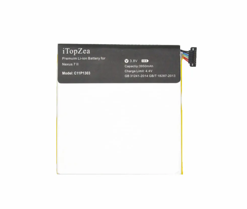 ITopzea 10 шт. 3950 мАч C11P1303 Сменный аккумулятор для Asus Google Nexus 7 "Nexus II 2 2nd Gen 2013 ME571 ME57K