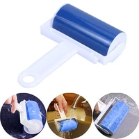 portable washable dust wiper roller sticking lint roller for clothes cleaning pet hair remover dust cleaner wiper home tools