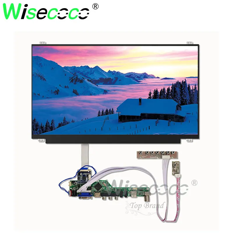 full set 15,6 дюймовый ЖК-дисплея ноутбука экран 1366(RGB)* 768 30 pin HDMI VGA USB контроллер дисплей плата привода - Цвет: full set