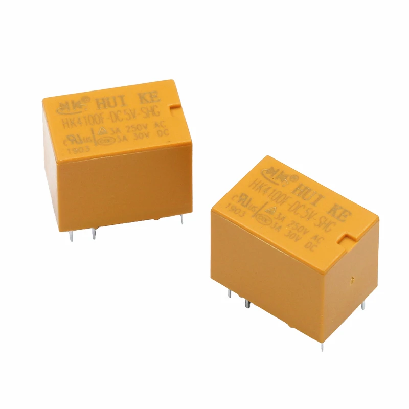 5 шт./лот HK4100f-DC5V-SHG реле hk4100F-DC5V HK4100F 5 V DIP6 3A 250 В переменного тока/3A 30 В постоянного тока