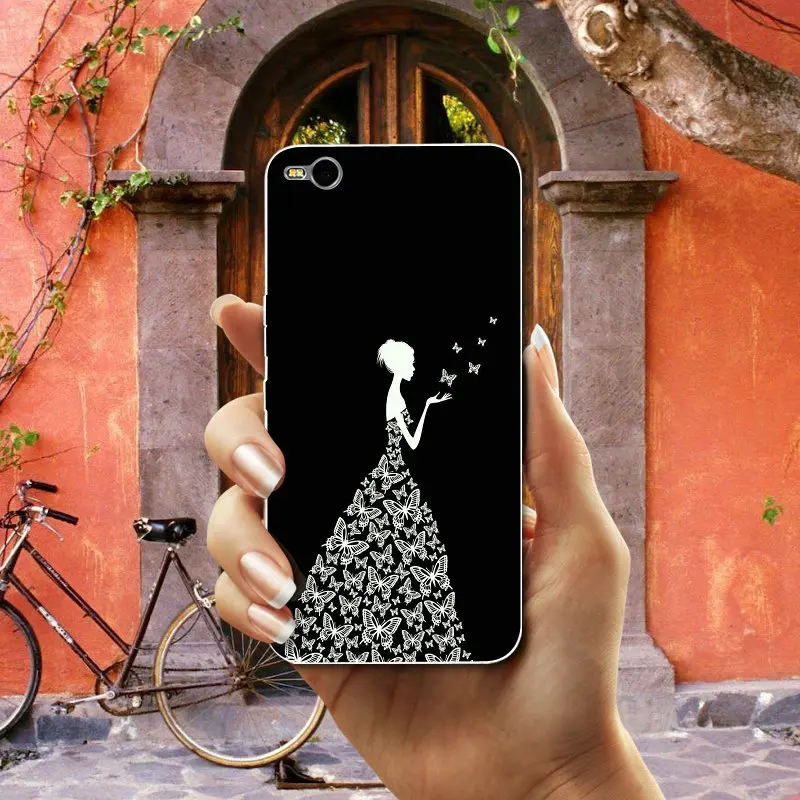 Мягкий чехол для телефона HTC Desire 530 630 626 628 816 820 One A9 E9 M7 M8 M9 M10 Plus U11 Лес Снег зонтик