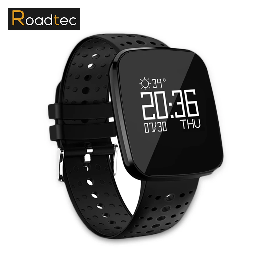 2017 roadtec водонепроницаемый пульсометр кровяного давления шагомер Sleep Monitor Smart Watch