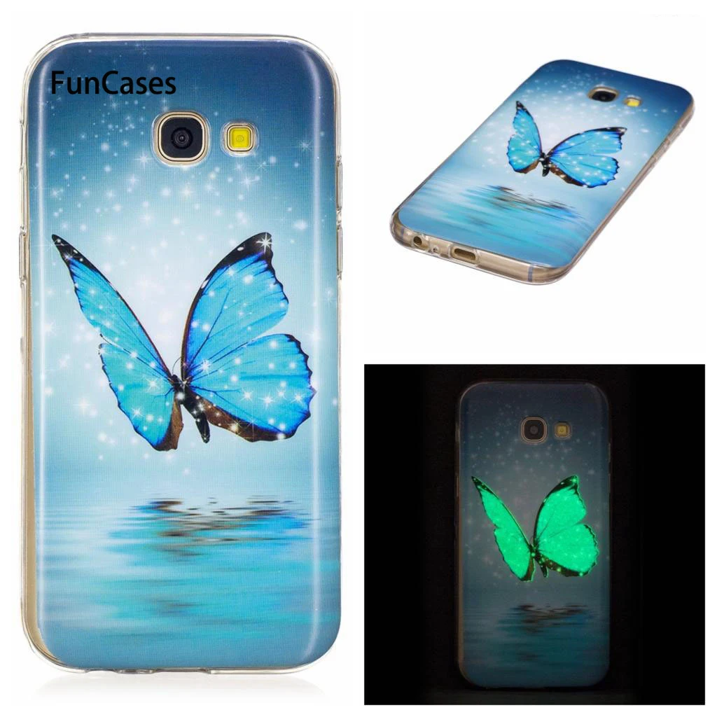 Светящийся чехол для samsung Galaxy A5 5 2017 SM A520 A520F A520F/DS A520Y ТПУ мягкий телефона|Бамперы| |