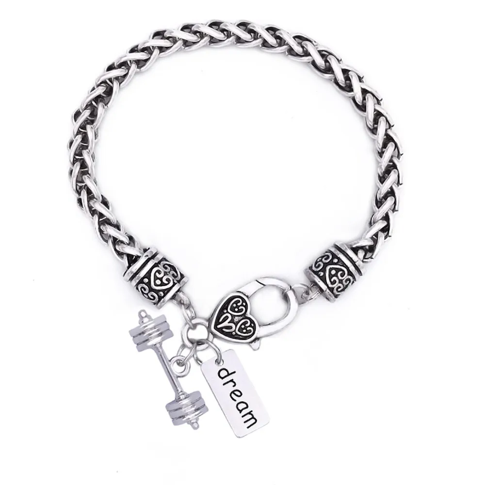 Цепочка из пшеницы карабин мотивация бодибилдинг спортивные штанги подвески