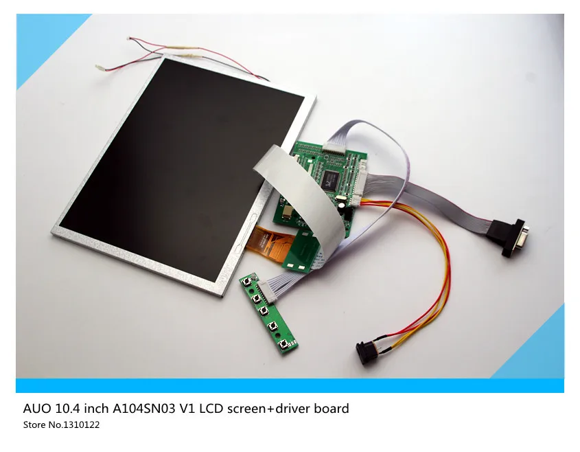 Новый ЖК дисплей 10 4 дюйма для AUO TFT LCD csreen A104SN03 V1 экран + плата драйвера бесплатная