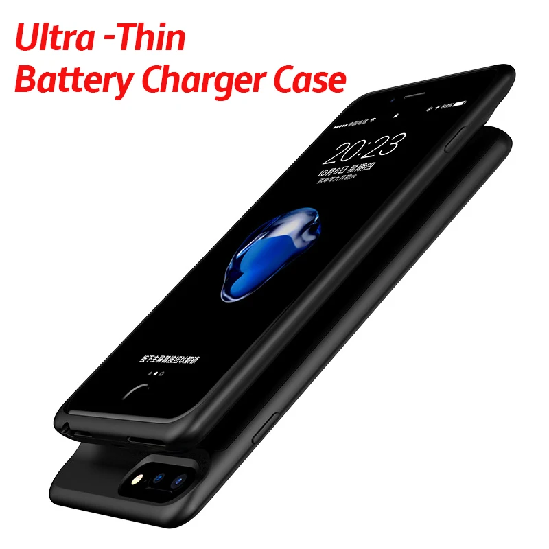 2500mAh/5000mAh External Battery Case For iPhone 8 Plus 3700mAh/7000mAh Phone Power Bank 6 6s 7 | Мобильные телефоны и