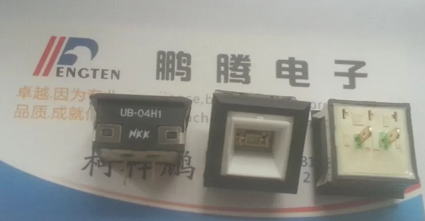 

Original new 100% Japan import UB-04H1KS1M button switch with lamp light button square 2pin touch reset