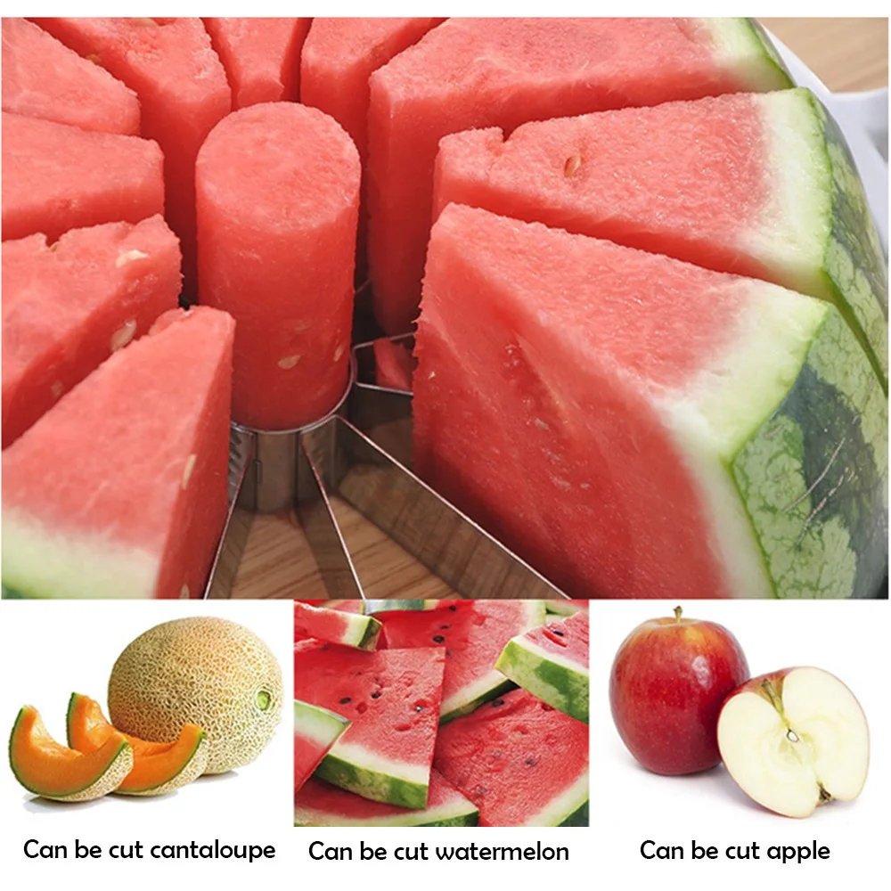 (Распродажа) портативный домашний нож для арбуза ломтиков дыни разделитель