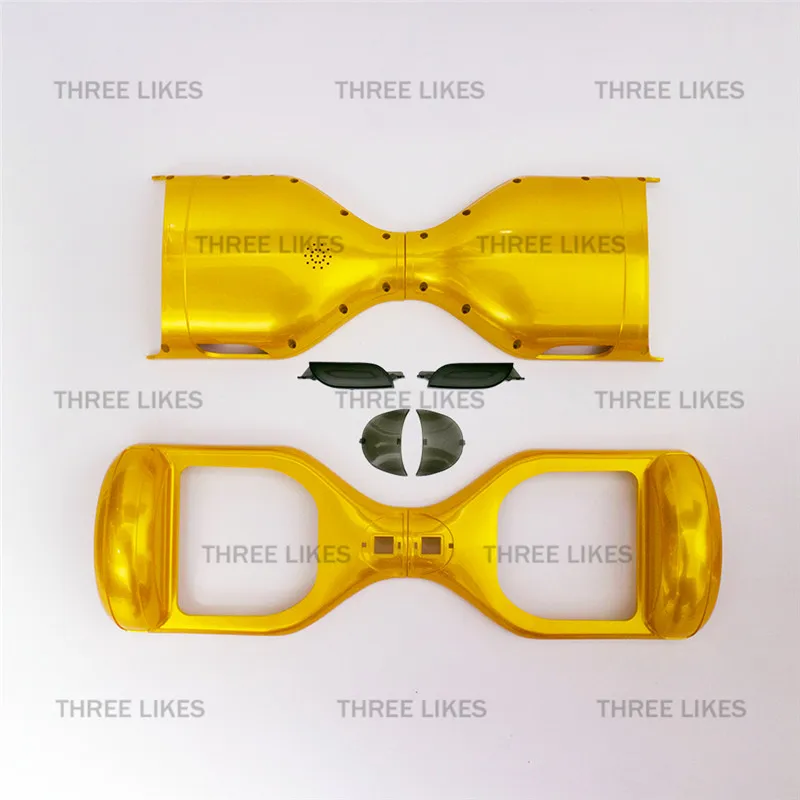 6 5 &quotгироскутер с пластиковой крышкой внешний корпус передние светодиодные