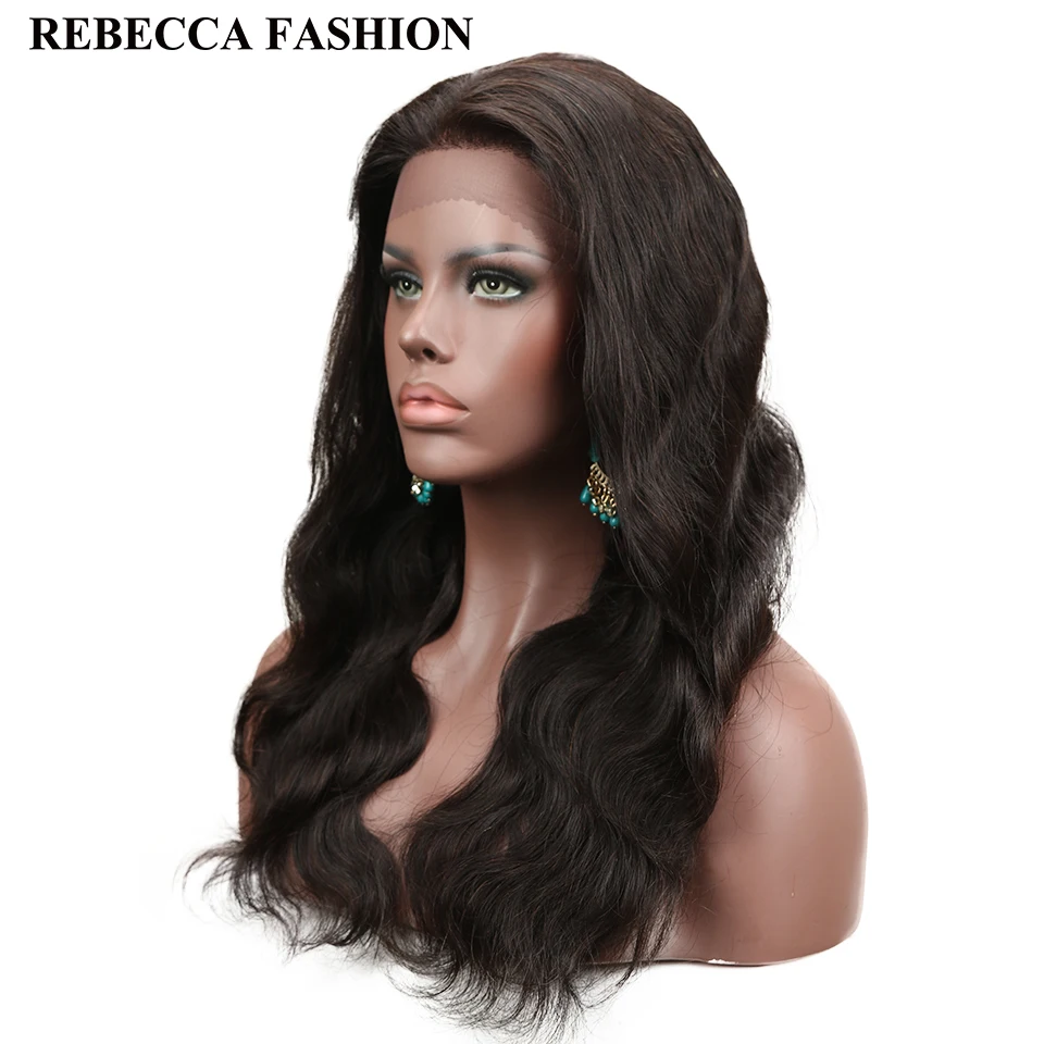 Волосы Rebecca на фронтальной части накладные волосы из натуральных волос 130%