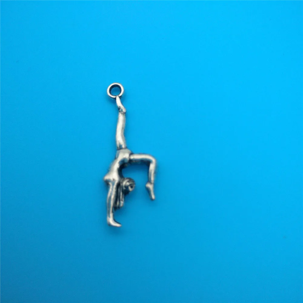 Винтажная Серебряная Смешанная женская спортивная гимнастика богиня плодородия