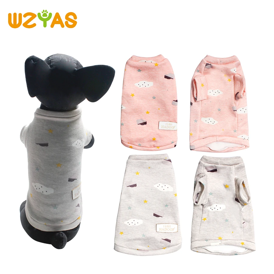 XS XL пальто с рисунком кота осенне зимняя одежда для домашних питомцев теплая