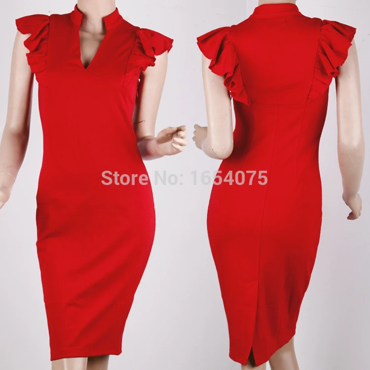vestidos Real Top Fashion Freeshipping Vestidos Femininos summer style Elegant Dress Irregular Shoulder Deep V | Женская одежда