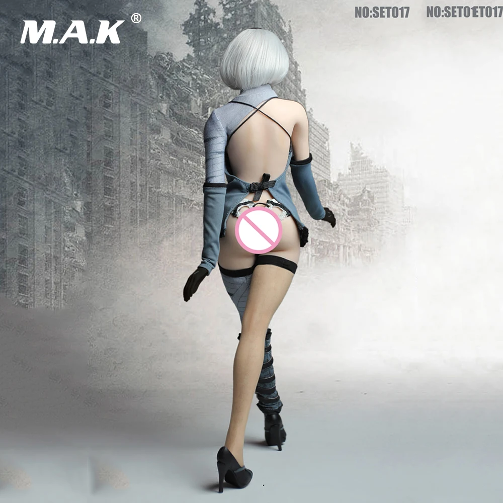 SET017 PS4 Game 1/6 NieR Automata 2B YoRHa No. 2 Type B наборы аксессуаров для головы и одежды 12-дюймовых