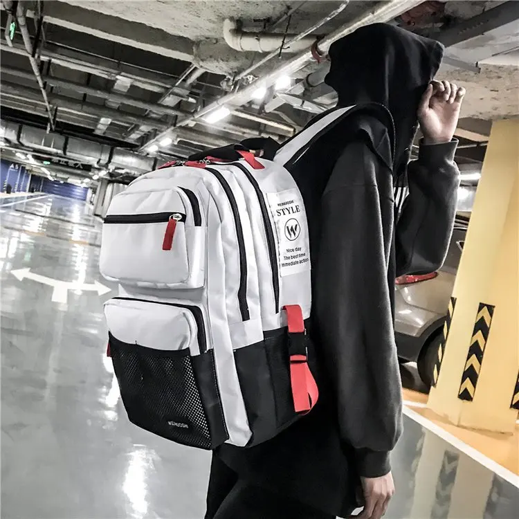 OE трендовый рюкзак для уличного хип-хоп школьного колледжа путешествия ноутбука
