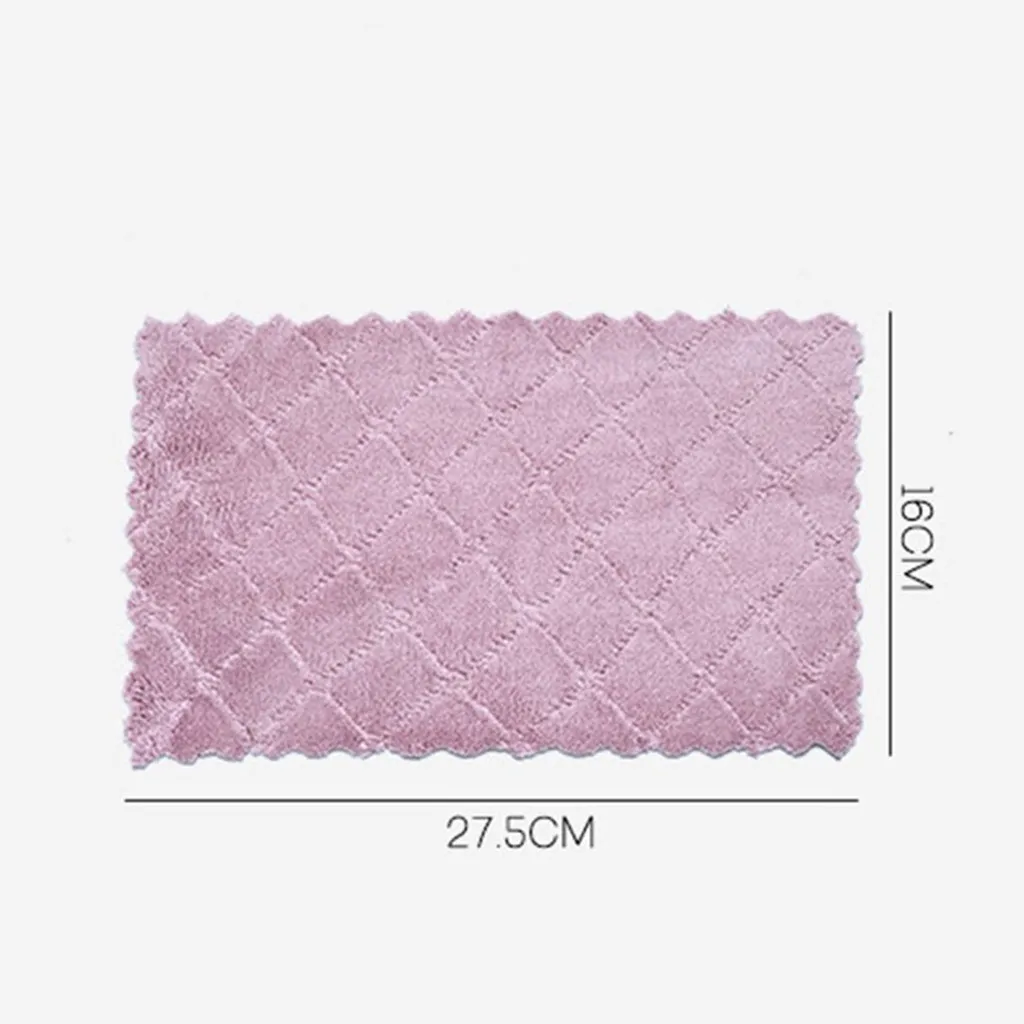 Новое поступление 4 шт. полотенце для посуды из микрофибры окон тряпки очков