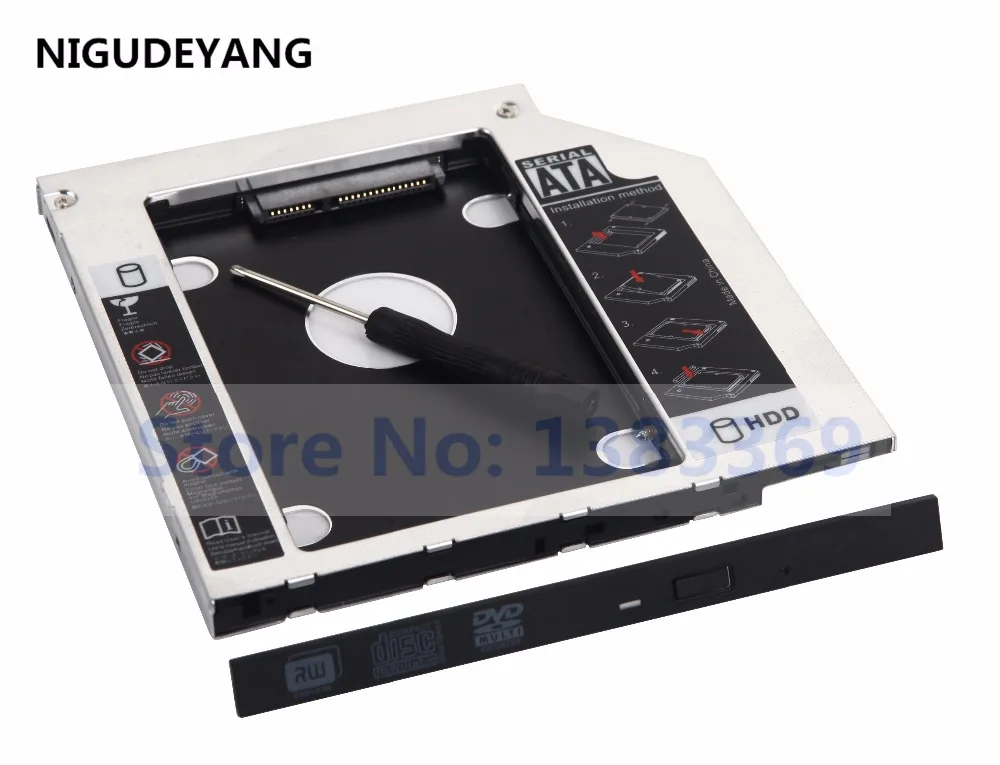 NIGUDEYANG SATA 2nd HDD SSD жесткий диск Caddy для Toshiba R800 R940 Swap DU10N DU70N UJ8B2 | Компьютеры и офис