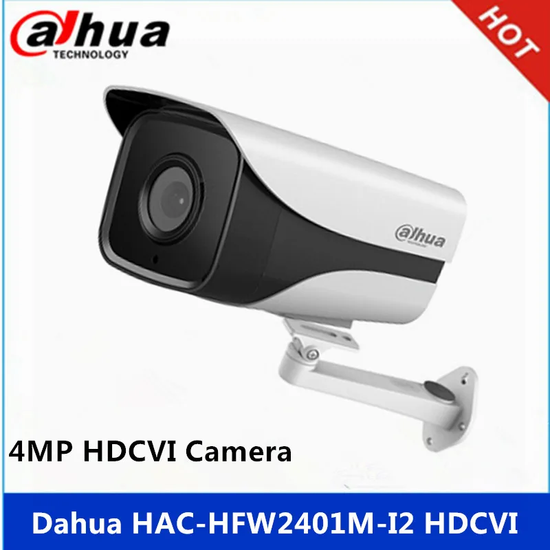 DAHUA HAC HFW2401M I2 Stellar Camera4Megapixel Встроенный 2 led IR 80M IP67 HDCVI купольная камера DH с