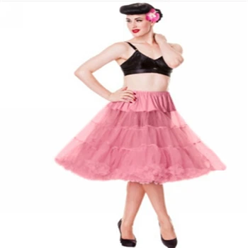 Dusty Pink 20 шт., юбка-пачка, Женская фатиновая юбка, изготовленная на заказ, длина 65 см, 2 слоя тюля, 1 подкладка, пушистая, мягкая, сексуальная, плиссированная шифоновая юбка-пачка - Цвет: Dusty Pink