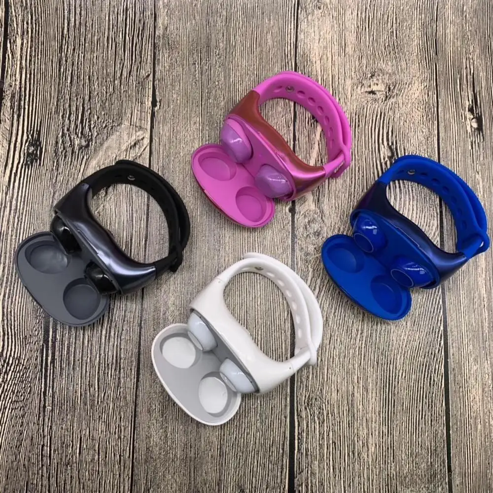 HM50 TWS беспроводные Bluetooth наушники 2 в 1 часы Хранение зарядных устройств