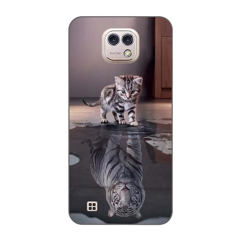 A007 Для LG X Cam чехол мягкий TPU Luck Cat корпус с рисунком для LG K580 K580DS чехол для LG X Cam K580 K580DS 5,2 дюймов чехлы для телефонов - Цвет: A007