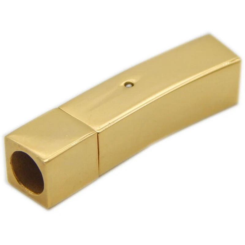 Stainless Steel Snap Bayonet Clasps Fit 4/5mm Round Leather Cord Gold Color Connectors Bracelet Jewelry Making F3539 | Украшения и