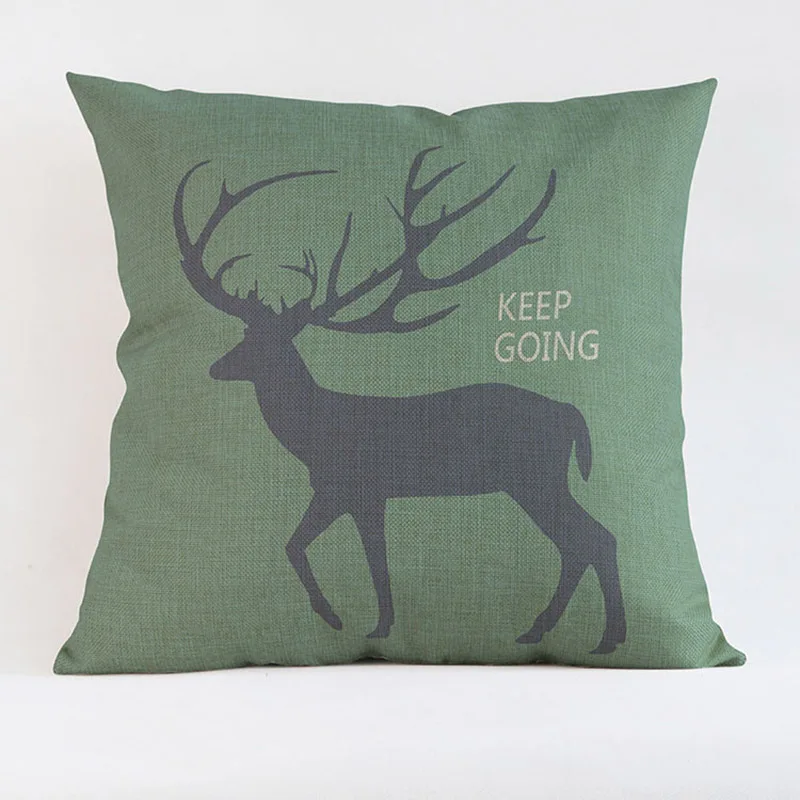 Фото Nordic Style Deer And Alphabet Letters Geometric Pattern Throw Linen Pillow Case Home Sofa Room Decorative Cushion Cover 45x45cm Дом и сад Nordic Style Deer And Alphabet Letters Geometric Pattern Throw Linen Pillow Case Home Sofa Room Decorative Cushion Cover 45x45cm Дом и сад