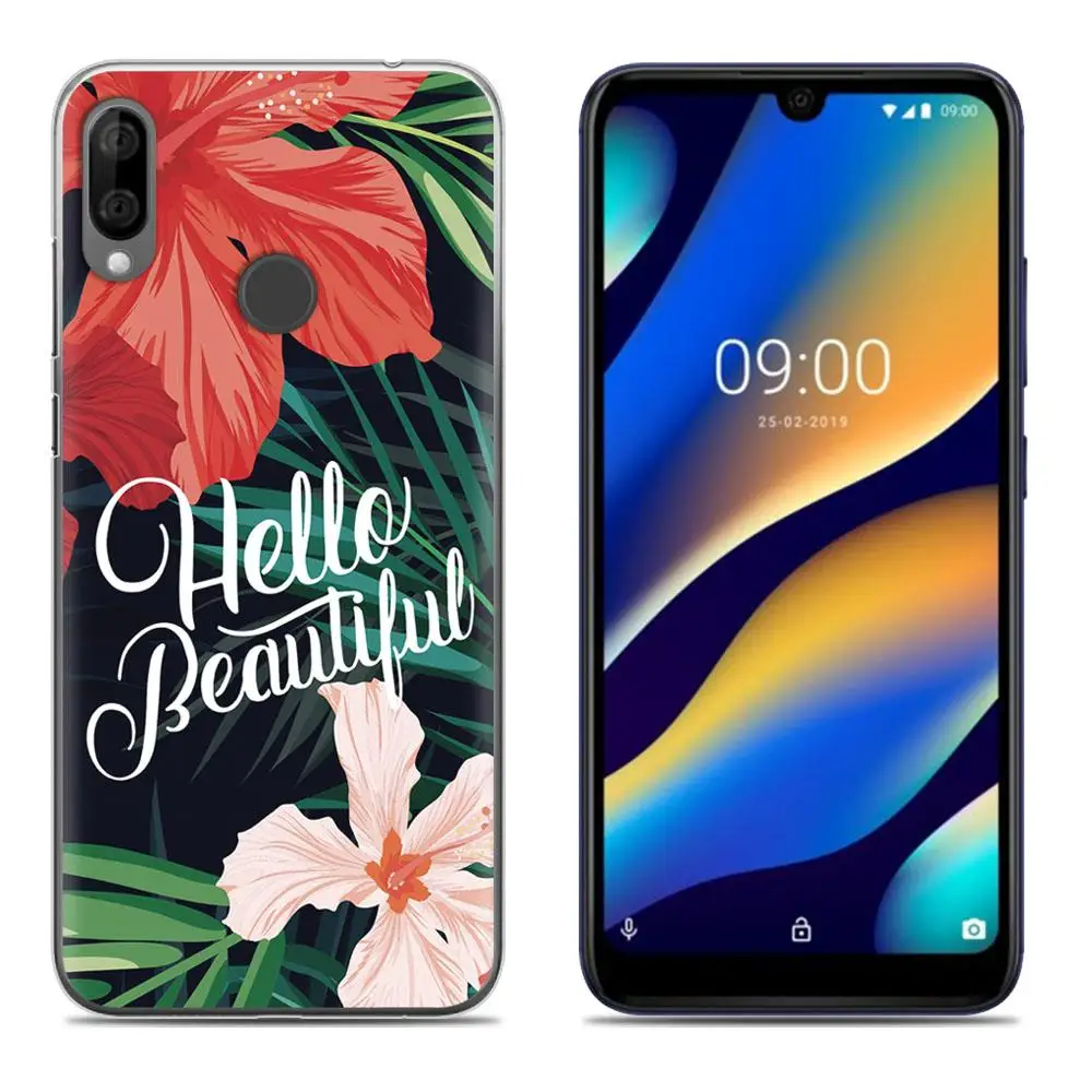 18 Задняя крышка для телефона Wiko View 3 Lite 6,09-дюймовый Стильный дизайнерский чехол для телефона разноцветный окрашенный мягкий чехол для телефона - Цвет: 18